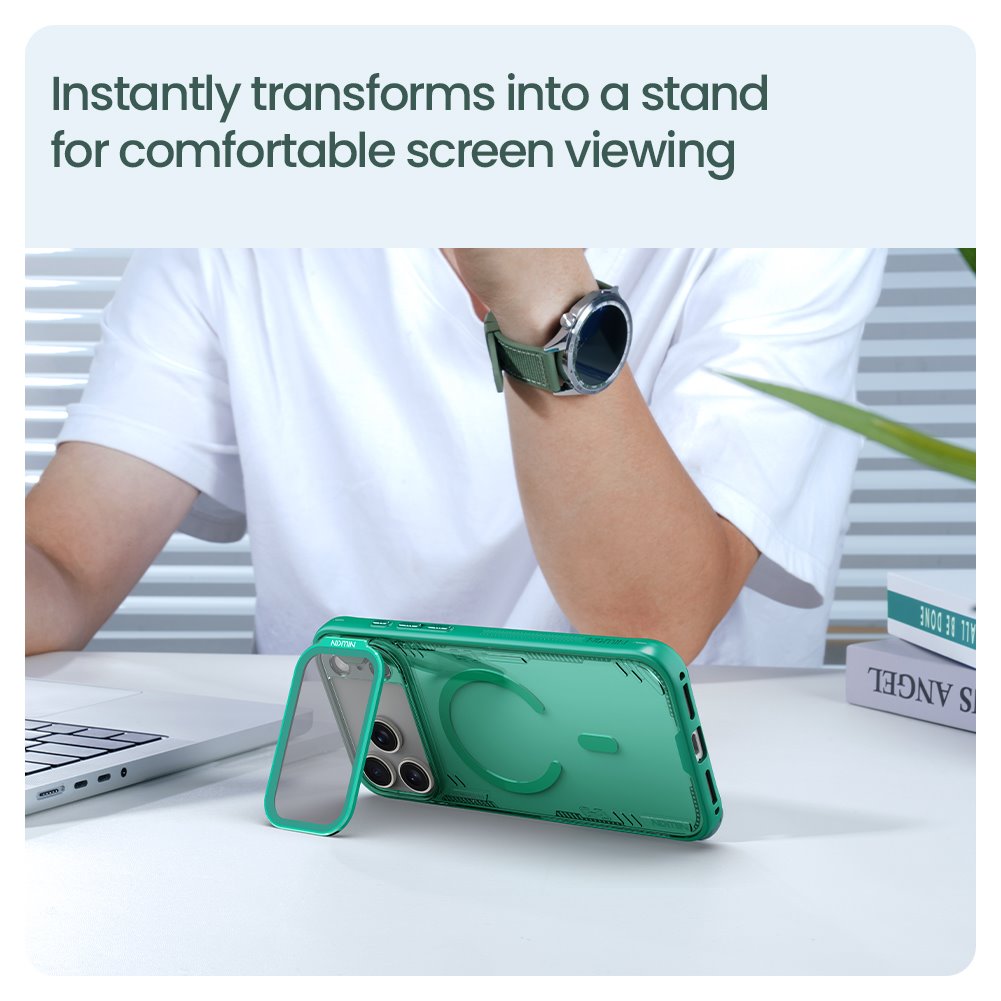 Nillkin Iceblade Prop Magnetic Kryt pro Apple iPhone 17 Pro Max Green