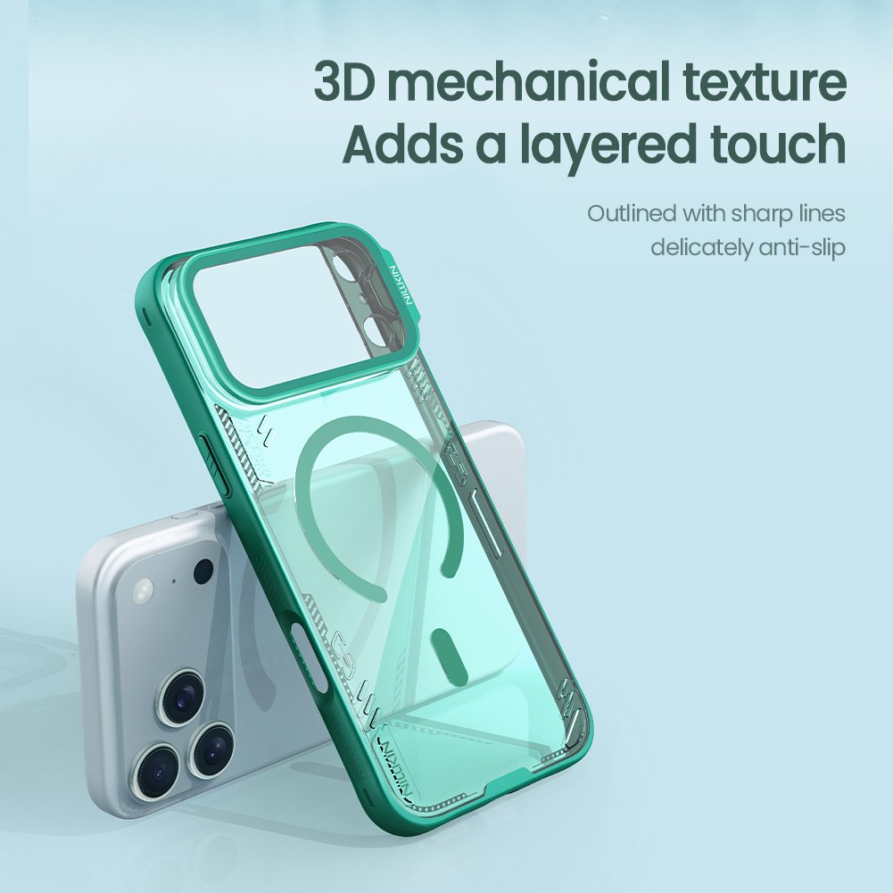 Nillkin Iceblade Prop Magnetic Kryt pro Apple iPhone 17 Pro Max Twilight Gray