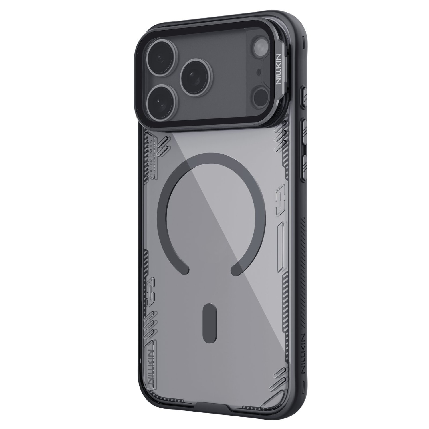 Nillkin Iceblade Prop Magnetic Kryt pro Apple iPhone 17 Pro Max Dark Night Black