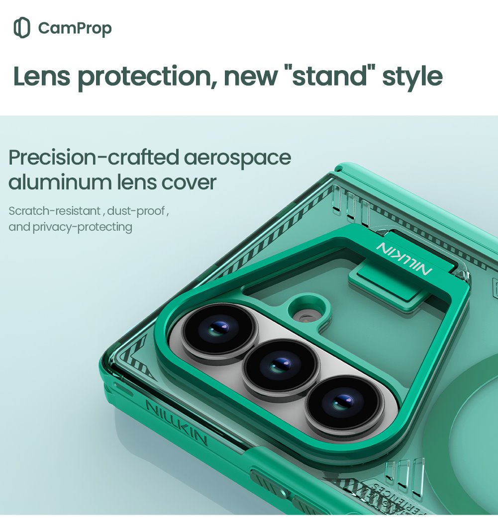 Nillkin Iceblade Prop Magnetic Kryt pro Samsung Galaxy Z Fold 7 Green