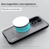 Nillkin Super Frosted PRO Magnetic Zadní Kryt pro OnePlus 15 Transparent Black
