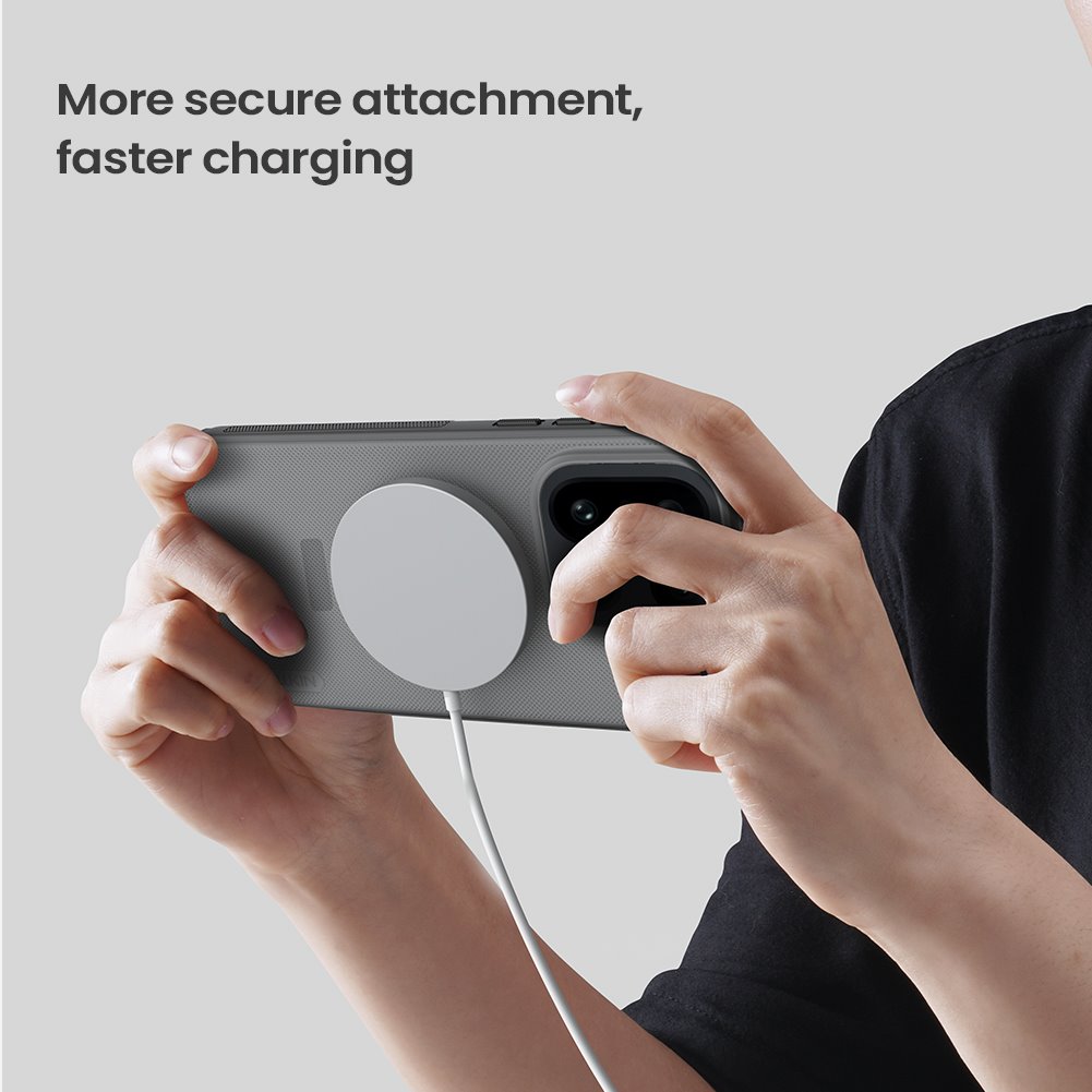 Nillkin Super Frosted PRO Magnetic Zadní Kryt pro OnePlus 15 Transparent Black