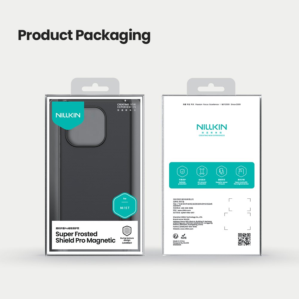 Nillkin Super Frosted PRO Magnetic Zadní Kryt pro Xiaomi 15T Black