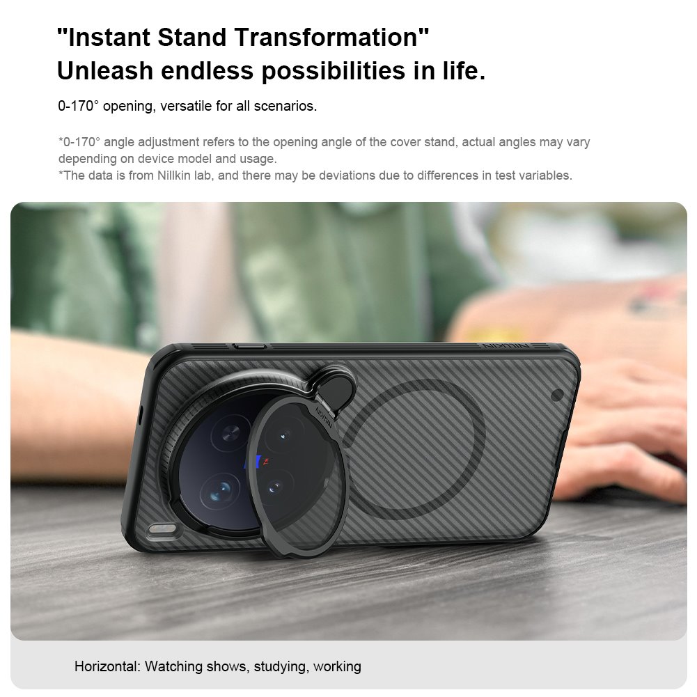 Nillkin CamShield Prop Magnetic Zadní Kryt pro Vivo X300 Pro Black