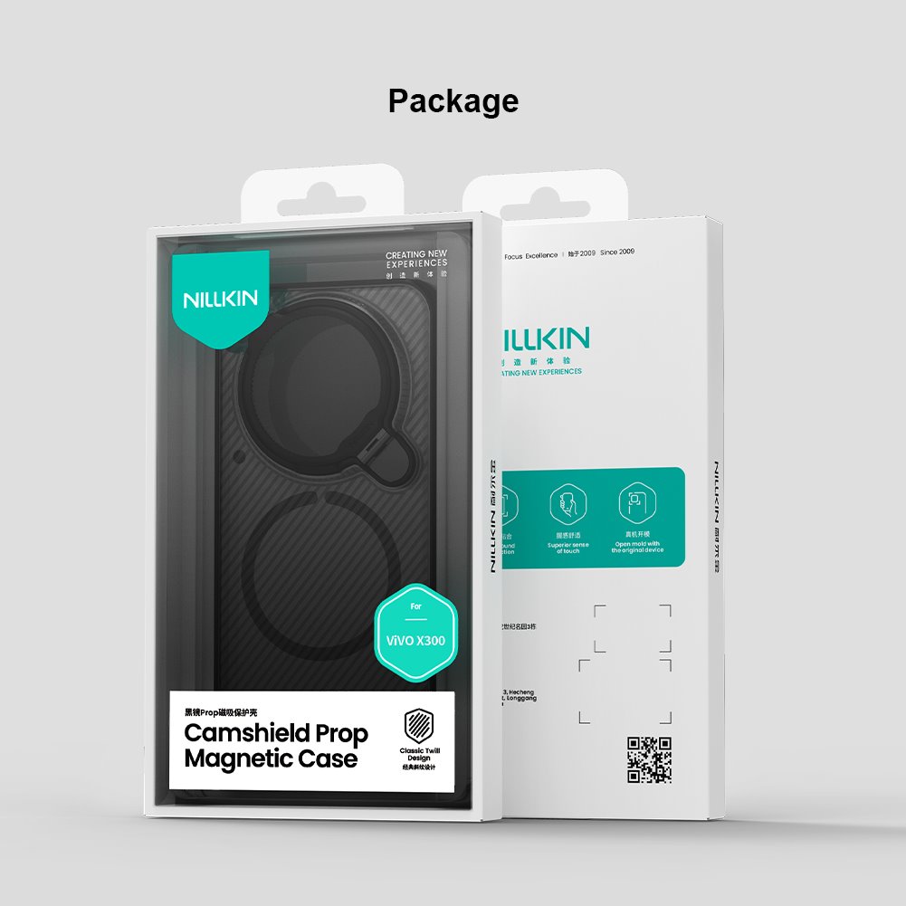Nillkin CamShield Prop Magnetic Zadní Kryt pro Vivo X300 Black