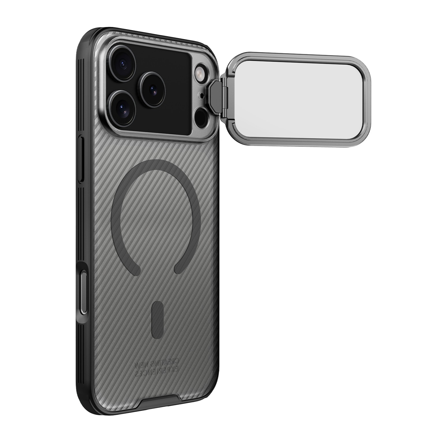 Nillkin CamShield Prop Magnetic Zadní Kryt pro Apple iPhone 17 Pro Max Transparent Black