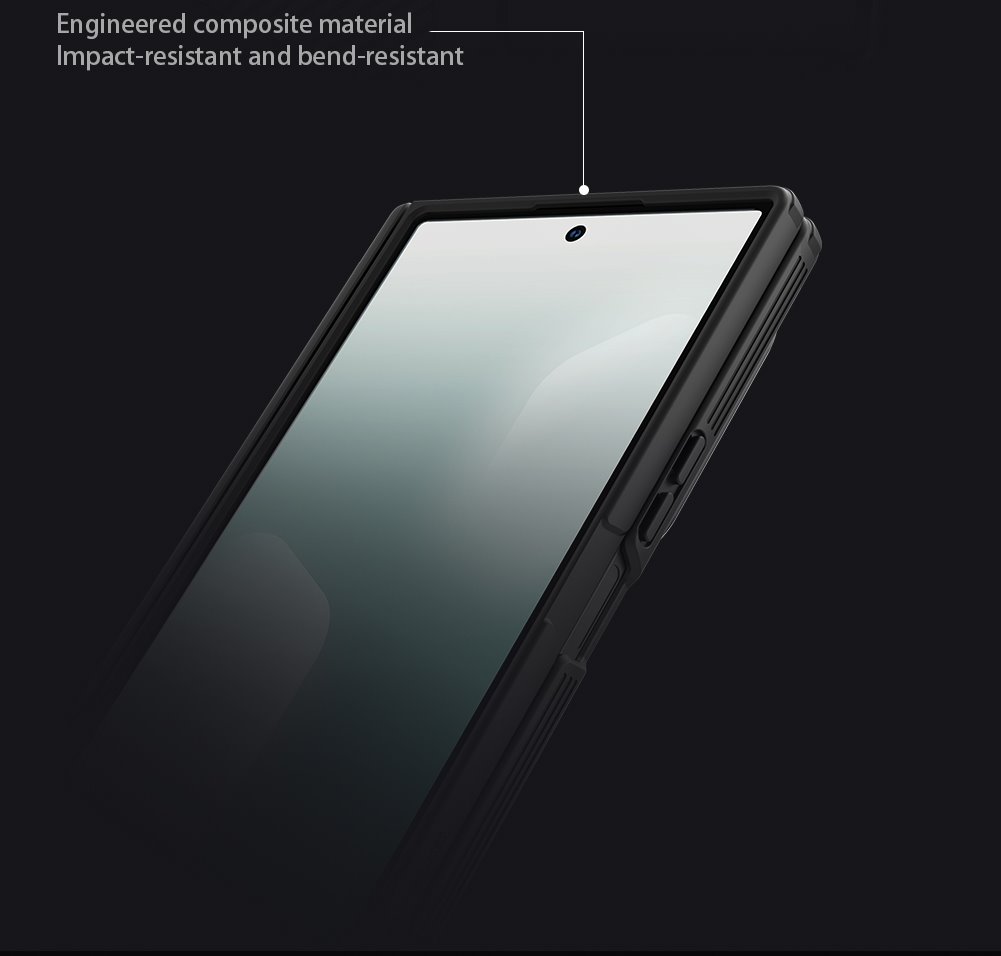 Nillkin CamShield Prop Magnetic (Transparent Lens) Zadní Kryt pro Samsung Galaxy Z Fold 7 Black