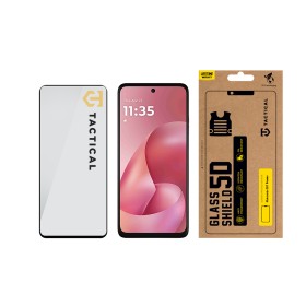 Tvrzené sklo Tactical Glass Shield 5D pro Motorola Moto G57 Power, černá