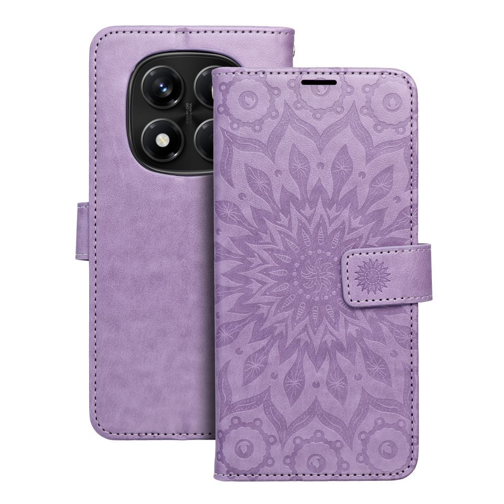 MEZZO Book case for XIAOMI Redmi Note 14 PRO 4G mandala purple