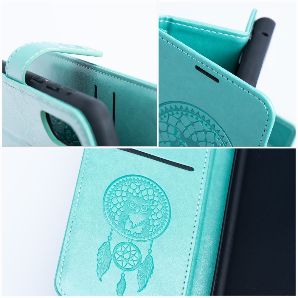MEZZO Book case for MOTOROLA G06 dreamcatcher green