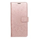 MEZZO Book case for MOTOROLA G56 mandala rose gold