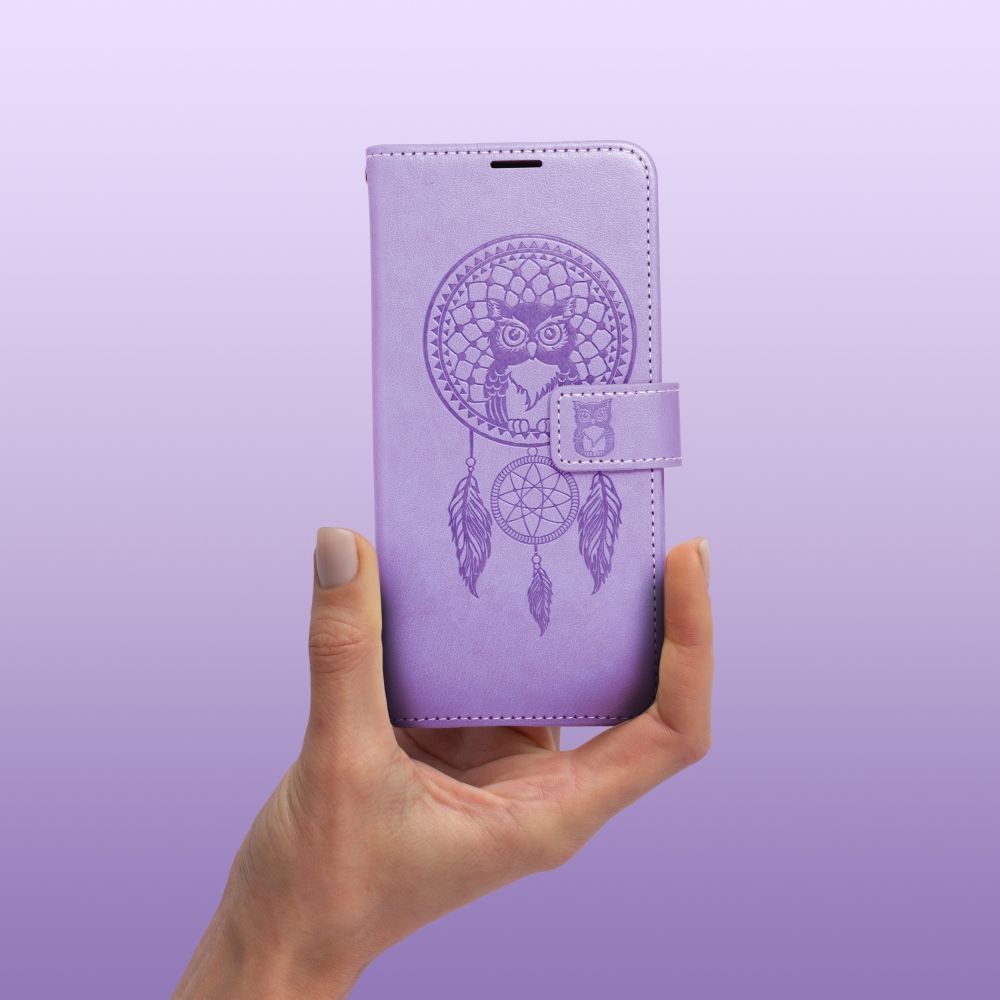 MEZZO Book case for MOTOROLA G56 dreamcatcher purple