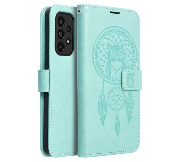 Flipové pouzdro MEZZO Book case pro Motorola Moto G56, dreamcatcher green