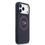Red Bull Silicone Red Ring MagSafe Zadní Kryt pro iPhone 17 Pro Max Navy