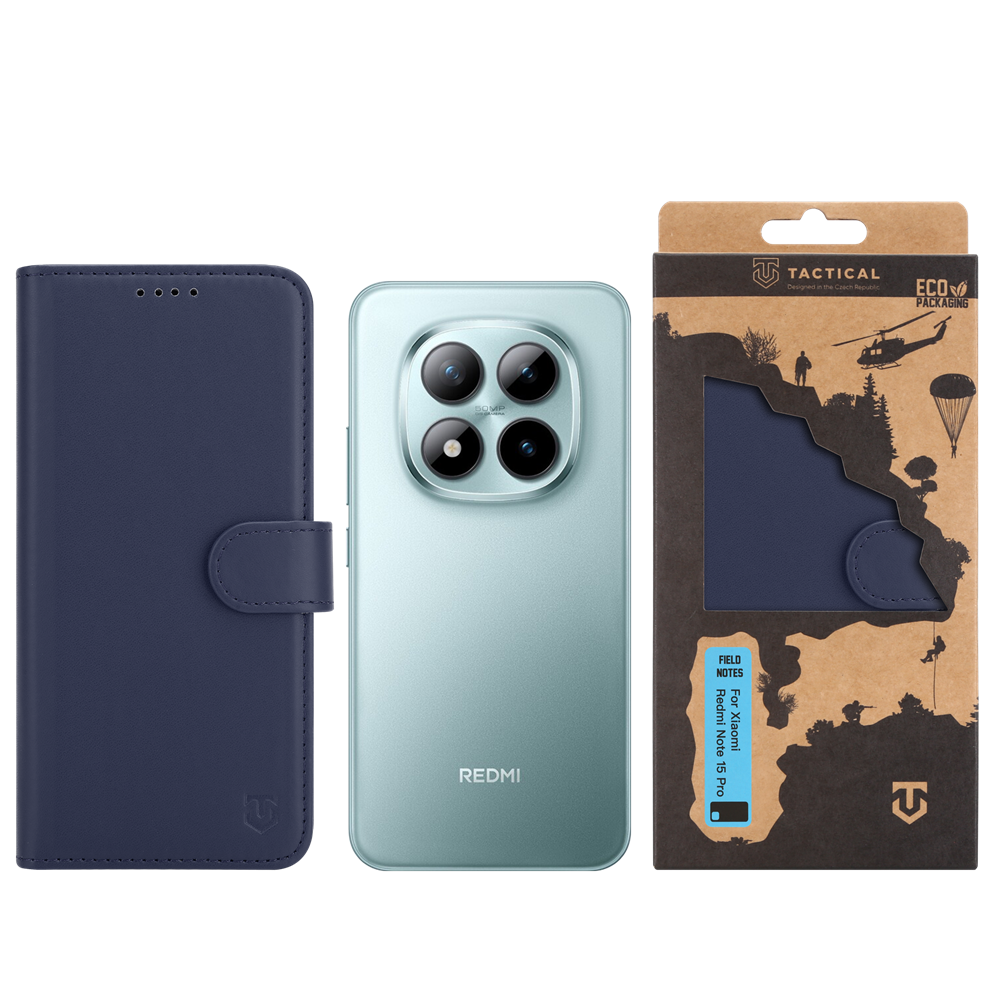 Tactical Field Notes pro Xiaomi Redmi Note 15 Pro Blue