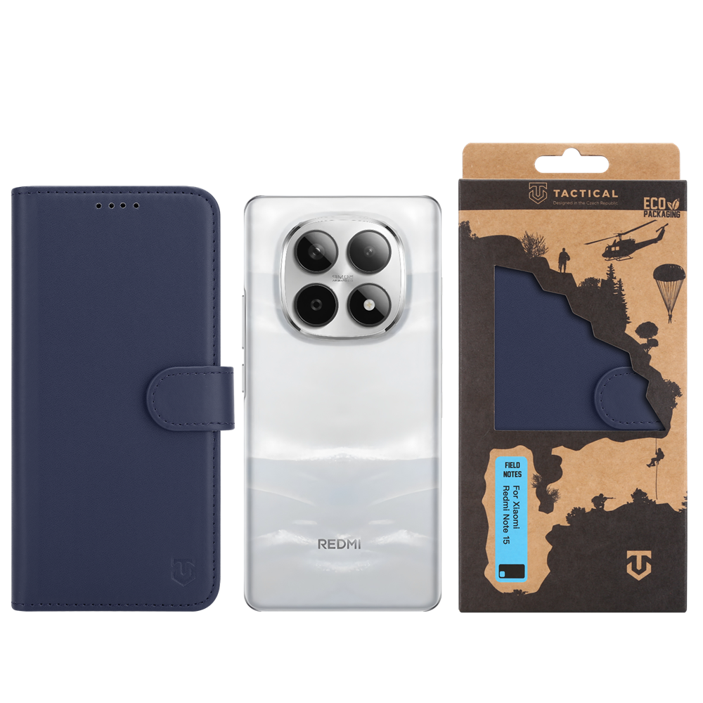 Tactical Field Notes pro Xiaomi Redmi Note 15 Blue