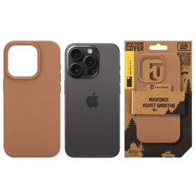 Zadní kryt Tactical MagForce Velvet Smoothie pro Apple iPhone 15 Pro, mocha mousse