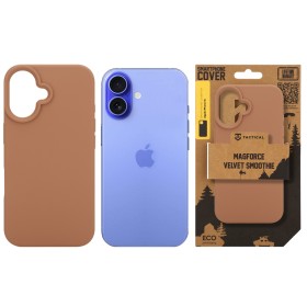 Zadní kryt Tactical MagForce Velvet Smoothie pro Apple iPhone 16, mocha mousse