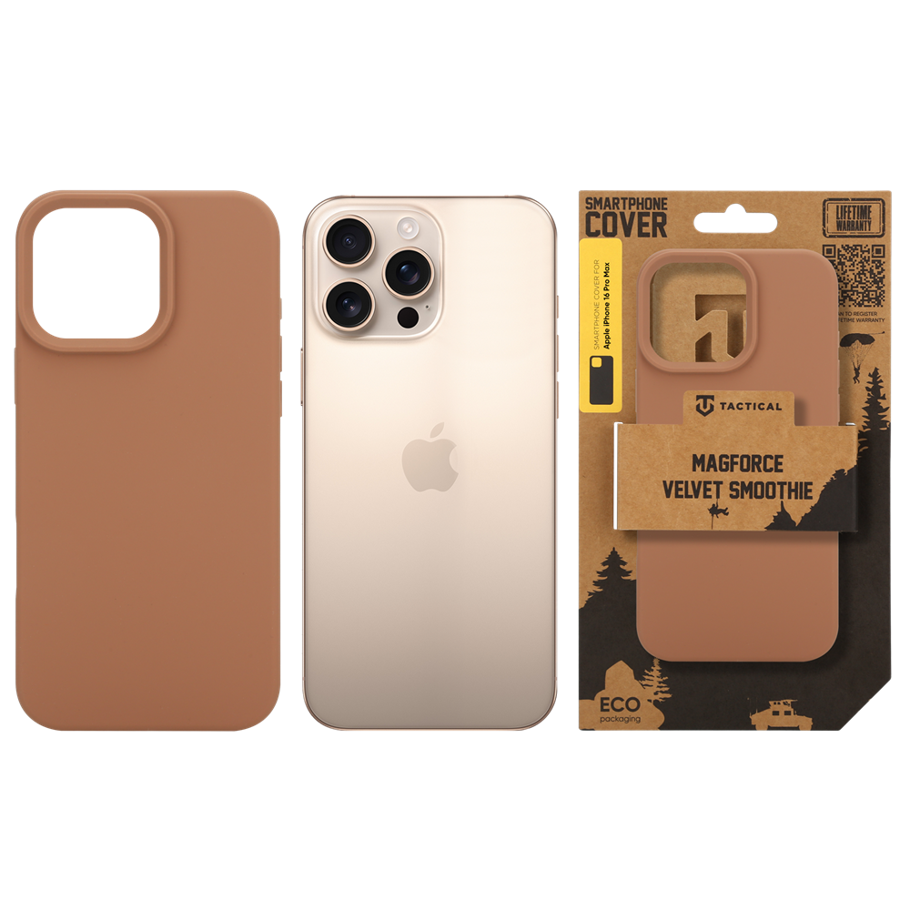Tactical MagForce Velvet Smoothie Kryt pro Apple iPhone 16 Pro Max Moucha Moose