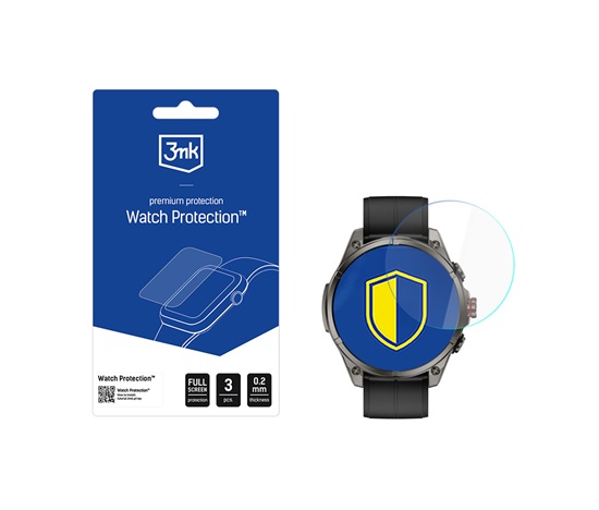 Hybridní sklo 3mk Watch Protection FlexibleGlass pro Amazfit T-Rex Ultra (3ks)