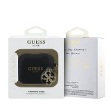 Guess 4G Charm Silikonové Pouzdro pro AirPods Pro 3 Black