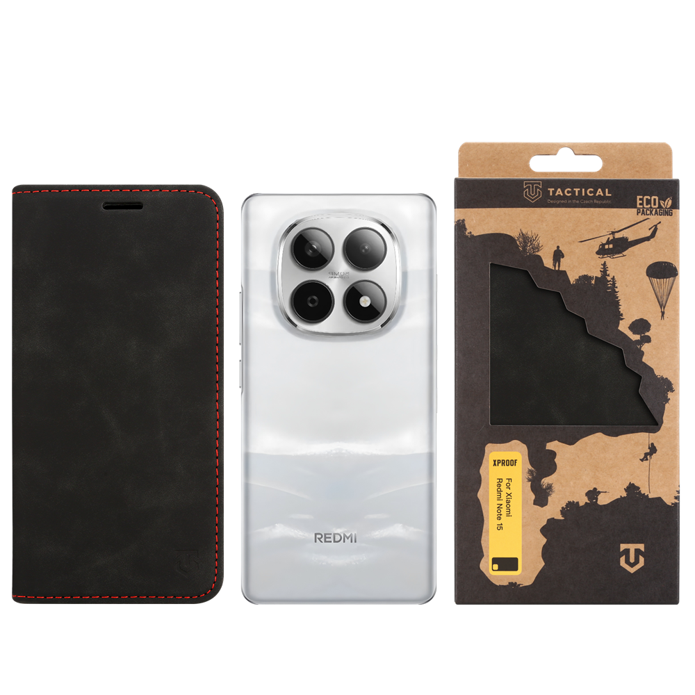 Tactical Xproof pro Xiaomi Redmi Note 15 Black Hawk