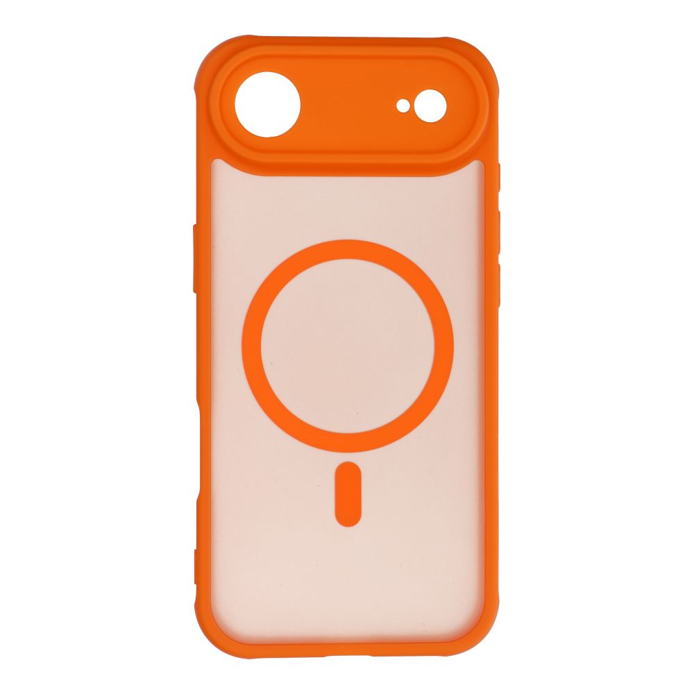 FULL MATTE MAG COVER case compatible with MagSafe for IPHONE 17 Air hermes orange