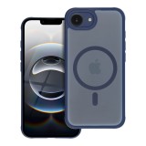 FULL MATTE MAG COVER case compatible with MagSafe for IPHONE 16 Pro blue