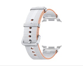 Stylový sportovní řemínek ET-SOL32SNE pro Samsung Galaxy Watch 8/8 Classic S/M, bílá