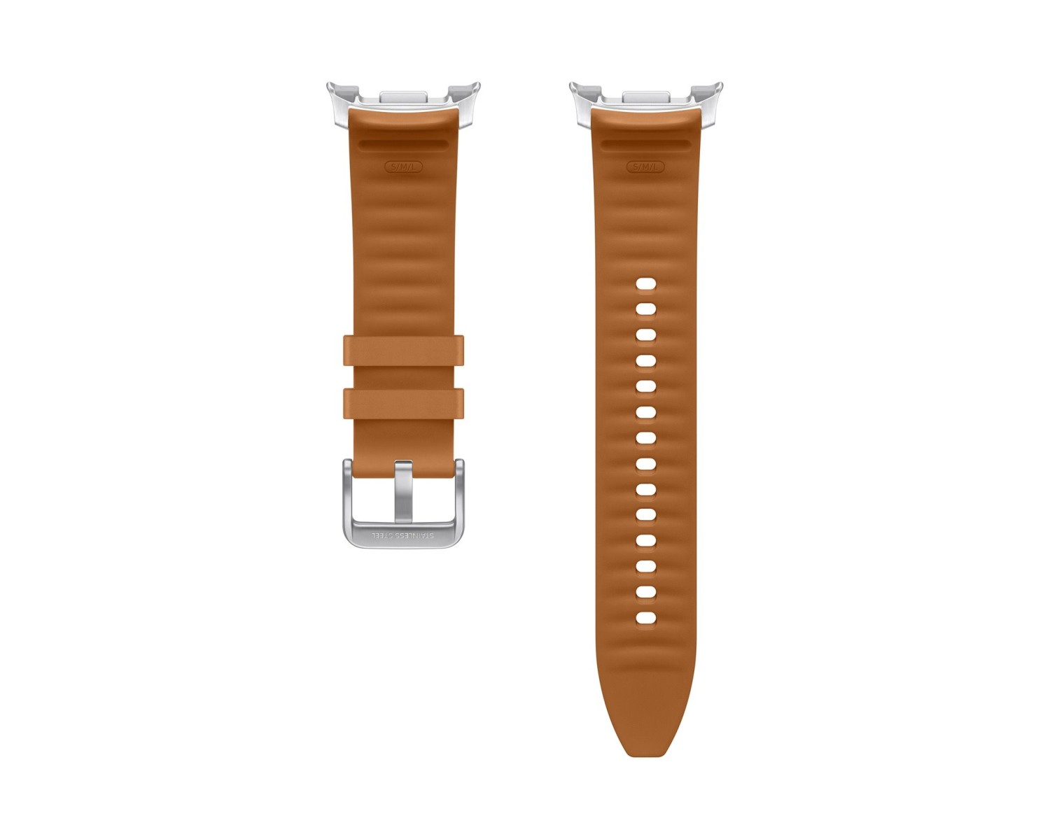 ET-SLL50LAE Samsung Galaxy Watch 8/8 Classic S/M/L Hybridní Řemínek Camel