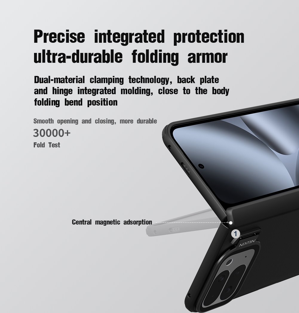 Nillkin Super Frosted Prop Magnetic Zadní Kryt pro Google Pixel 10 Pro Fold Black