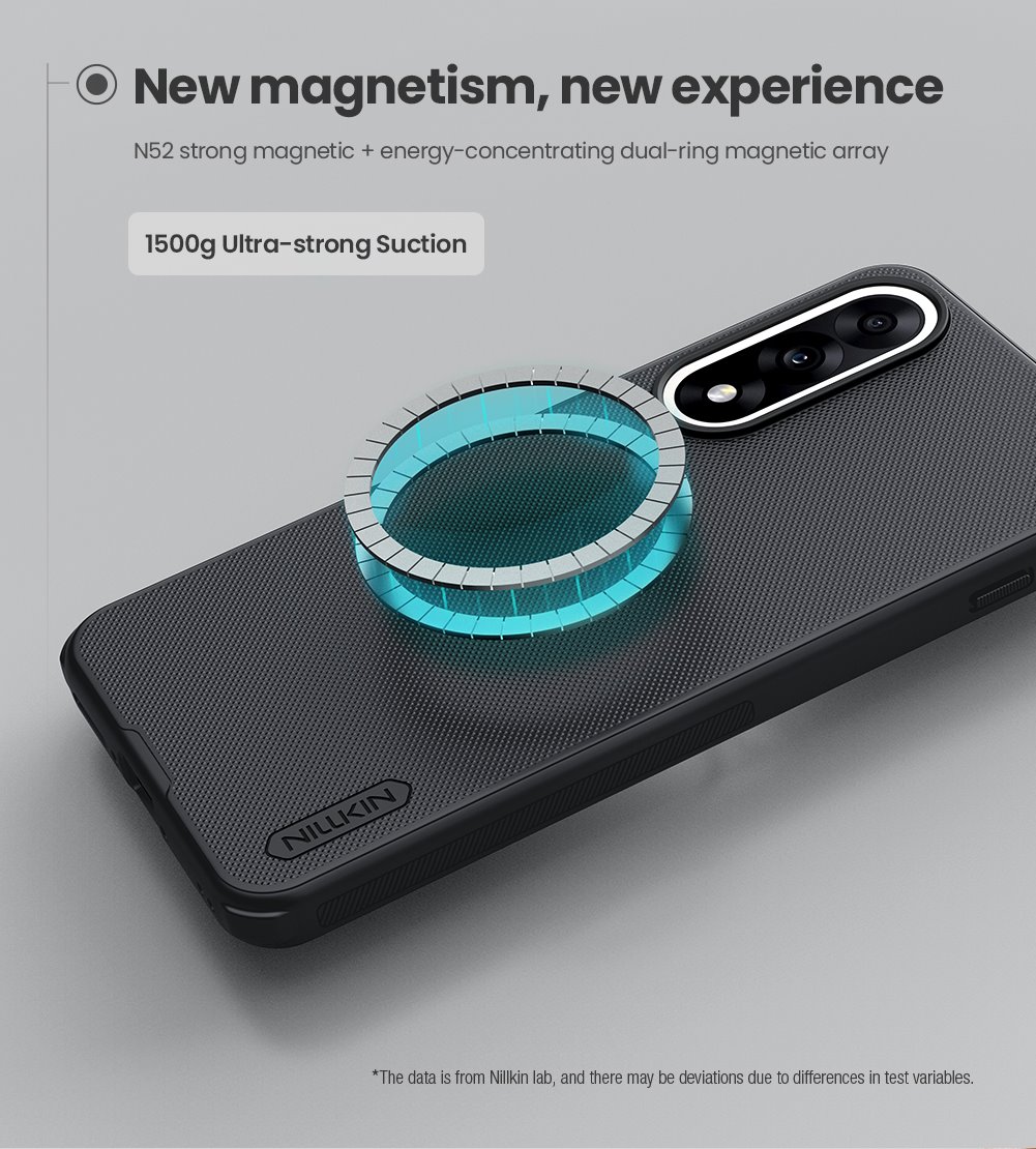 Nillkin Super Frosted PRO Magnetic OnePlus Nord 5 5G Black