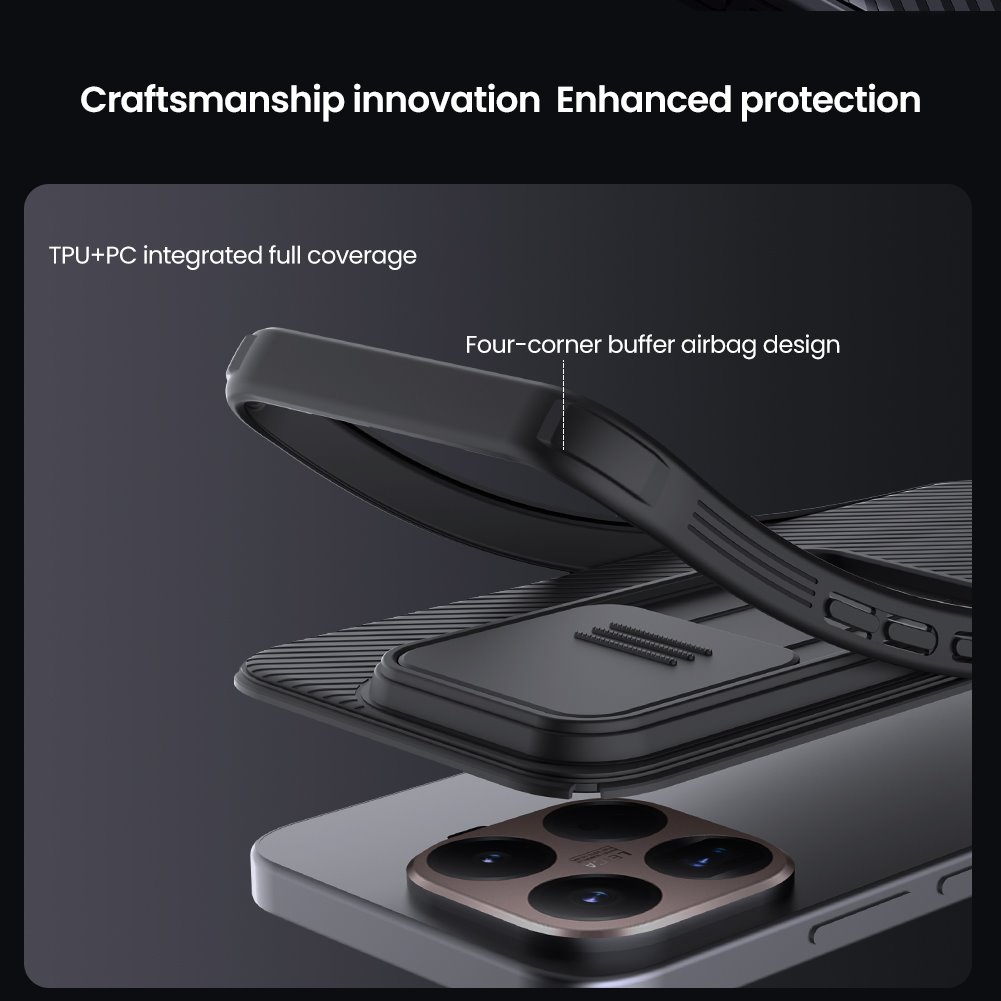 Nillkin CamShield PRO Zadní Kryt pro Xiaomi 15T Pro Black