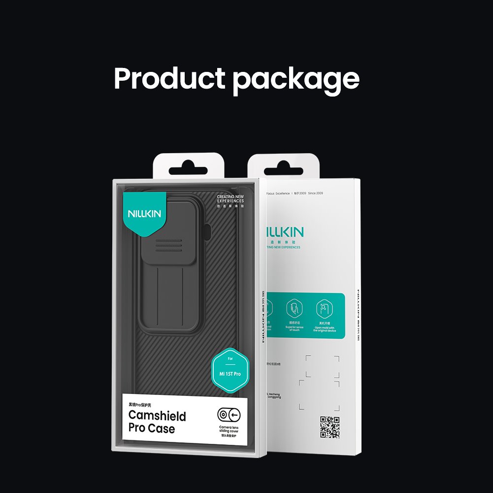 Nillkin CamShield PRO Zadní Kryt pro Xiaomi 15T Pro Black