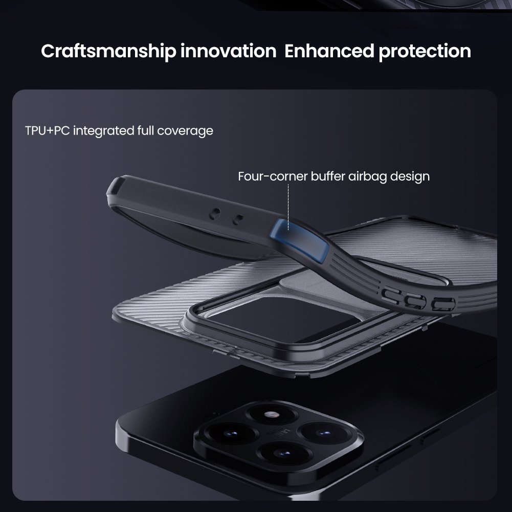 Nillkin CamShield PRO Zadní Kryt pro Xiaomi 15T Transparent Black