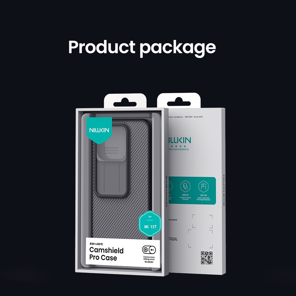 Nillkin CamShield PRO Zadní Kryt pro Xiaomi 15T Transparent Black