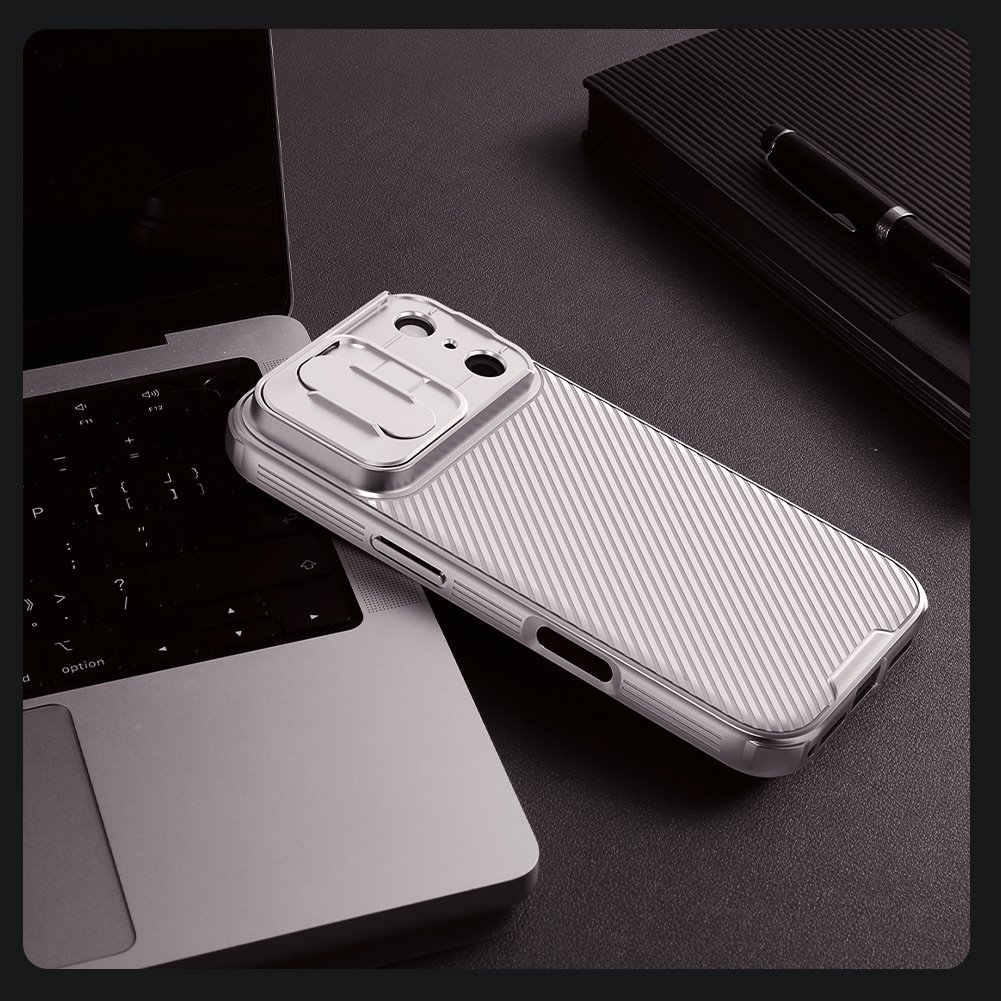 Nillkin CamShield PRO Zadní Kryt pro Apple iPhone 17 Pro Titanium Gray