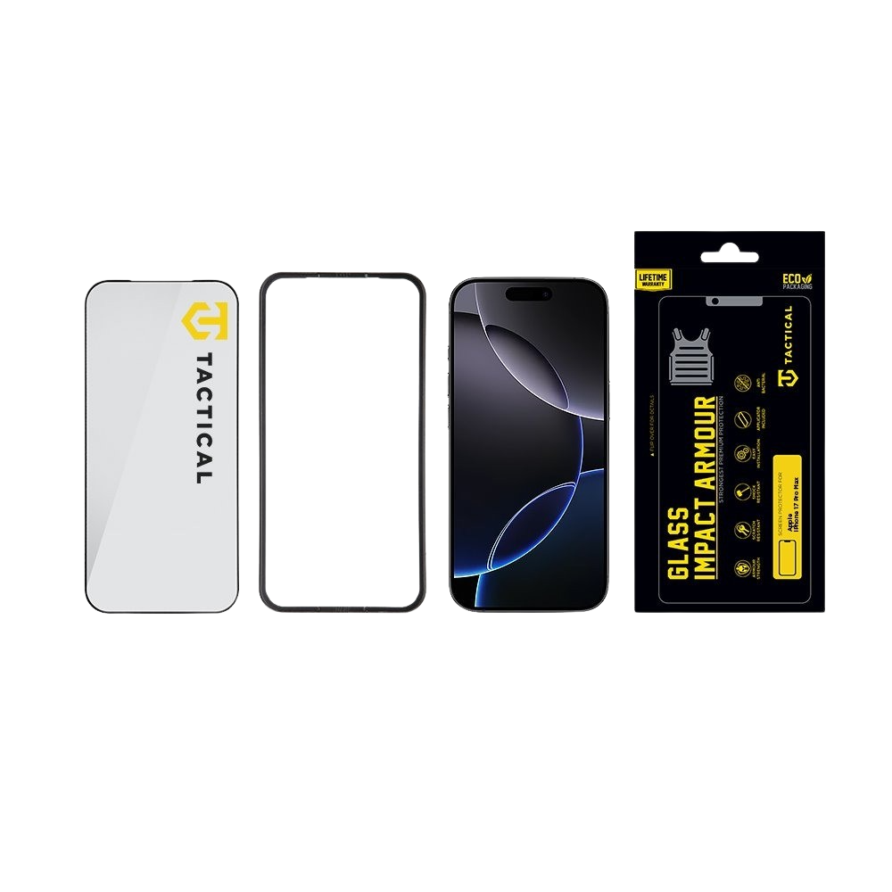 Tactical Glass Impact Armour sklo pro Apple iPhone 17 Pro Max