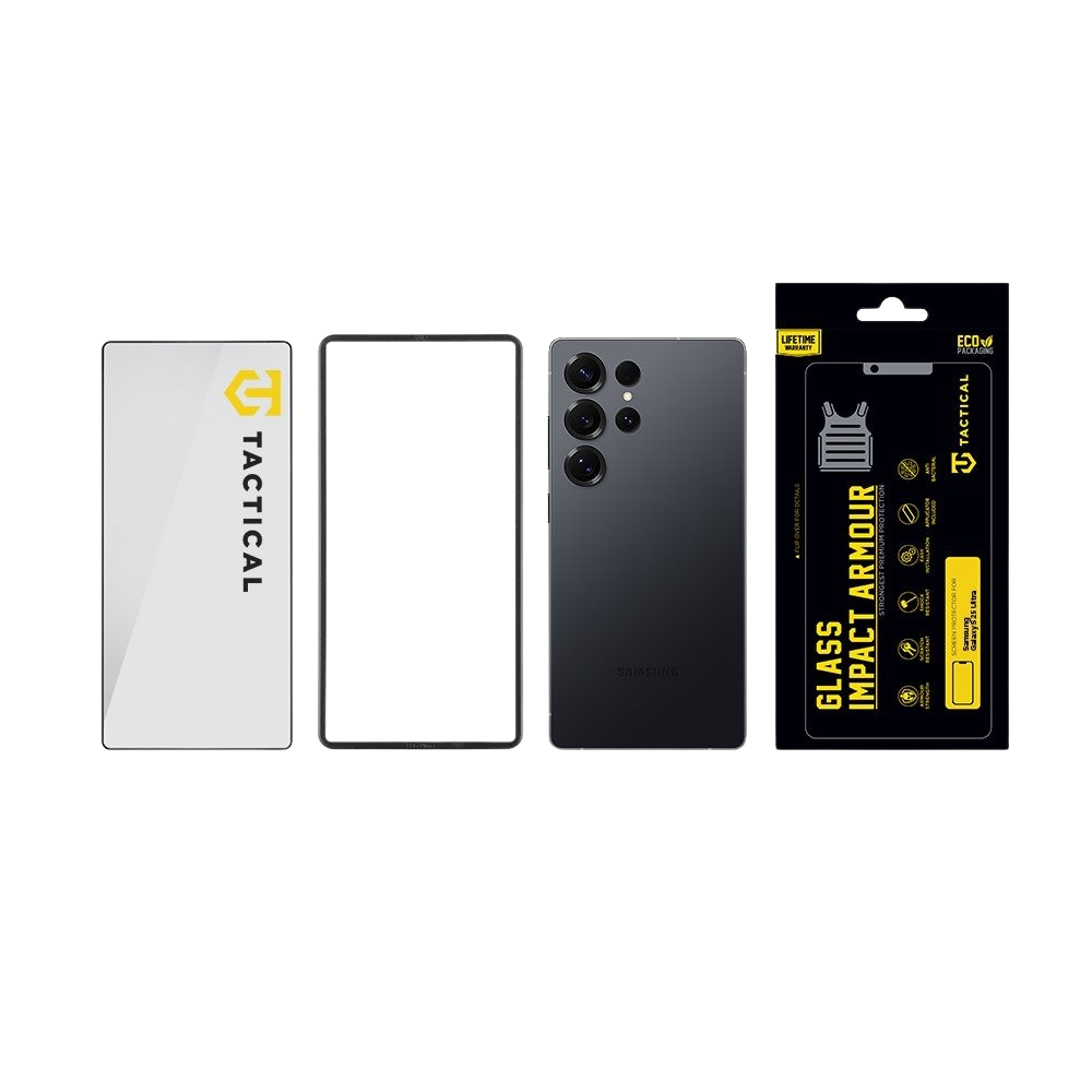 Tactical Glass Impact Armour sklo pro Samsung Galaxy S25 Ultra