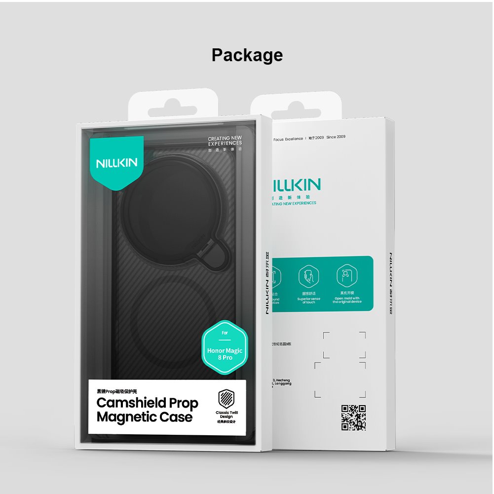 Nillkin CamShield Prop Magnetic Zadní Kryt pro Honor Magic 8 Pro Black