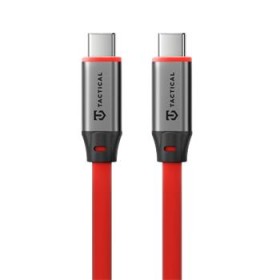 Kabel Tactical Fat Man 2.0 Cable USB-C/USB-C 1m, červená