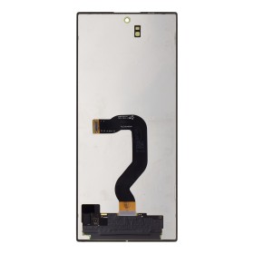 LCD display + dotyková deska vnější + přední kryt pro Samsung Galaxy Z Flip7 5G, black (Service Pack)