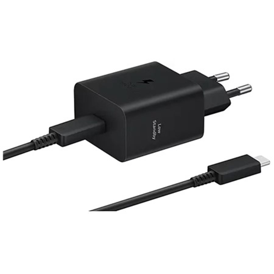 Samsung rychlonabíječka EP-T4511 + USB-C/USB-C kabel 45W černá