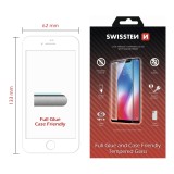 Tvrzené sklo Swissten Full Glue, Color Frame, Case Friendly pro Samsung Galaxy A27 5G, černá