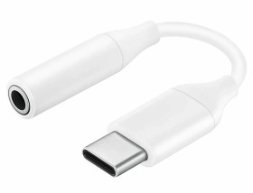 Adapter Samsung EE-UC10JUWEG USB-C/3,mm jack bílá