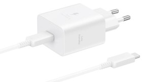 Samsung rychlonabíječka EP-T4511 + USB-C/USB-C kabel 45W bílá