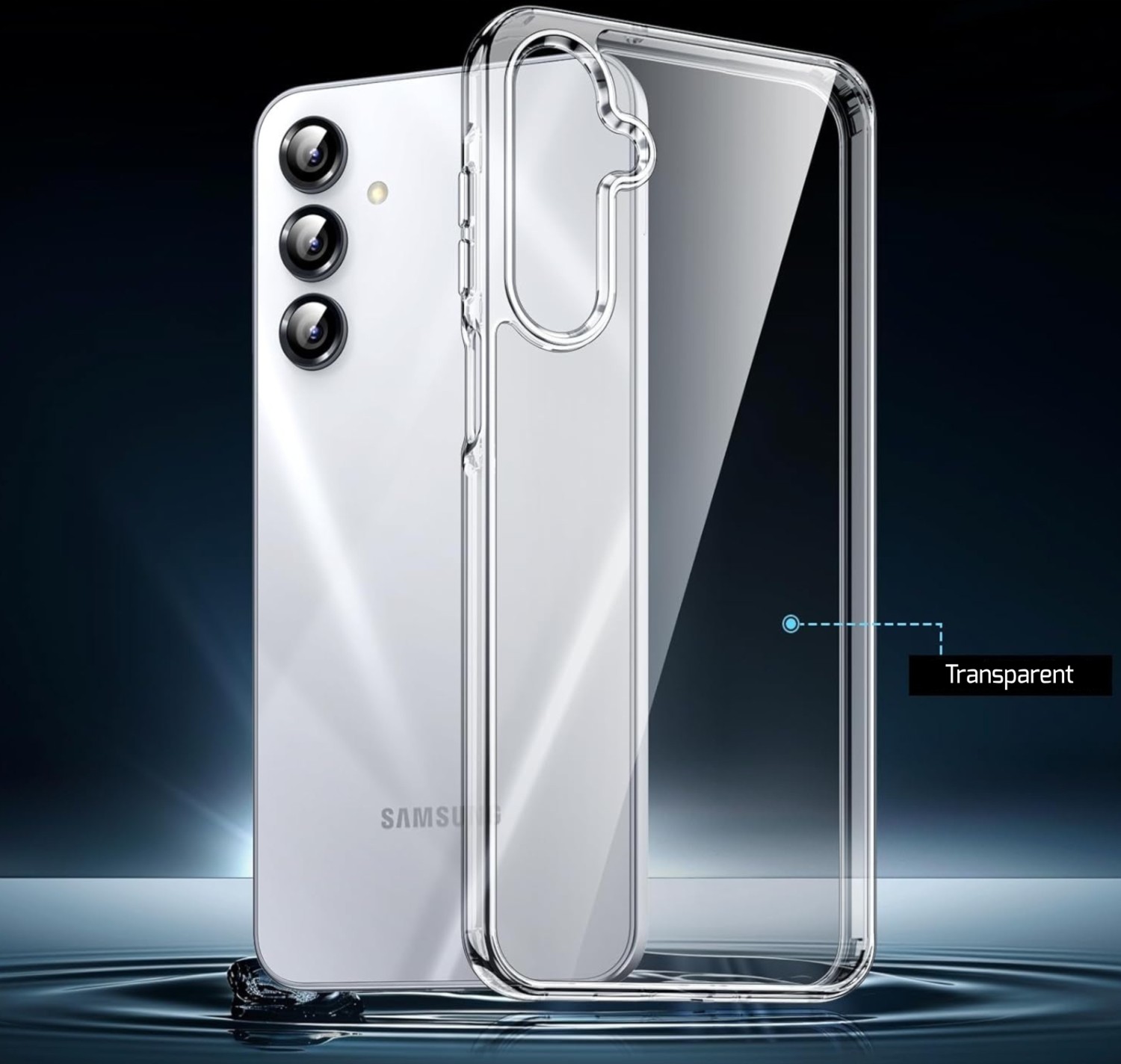 Pouzdro Swissten Clear Jelly pro Samsung Galaxy A26 Ultra 5G, transparentní