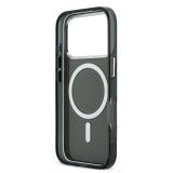 Karl Lagerfeld IML K&CH Heads Logo MagSafe Zadní Kryt pro iPhone 17 Pro Max Black