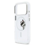 Karl Lagerfeld IML Choupette Peekaboo MagSafe Zadní Kryt pro iPhone 17 Pro Transparent