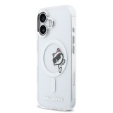 Karl Lagerfeld IML Choupette Peekaboo MagSafe Zadní Kryt pro iPhone 17 Transparent
